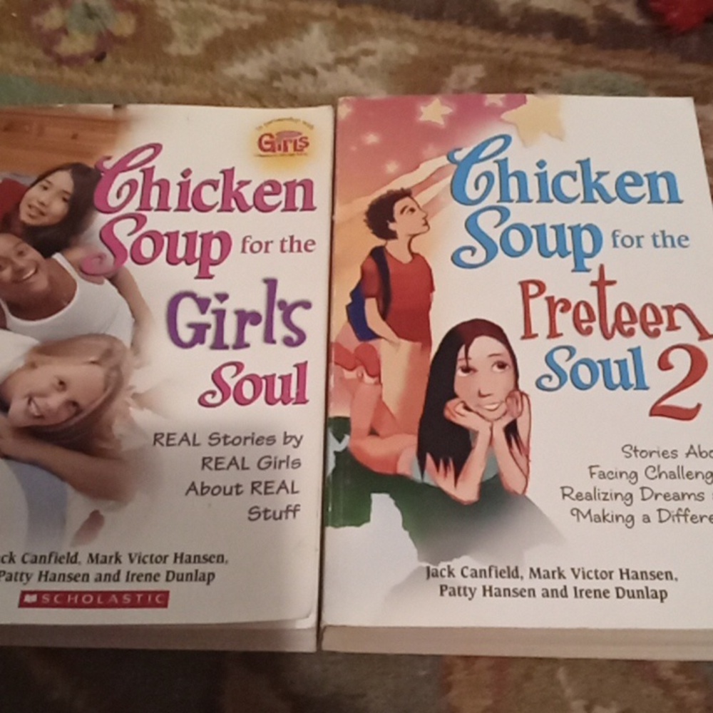 Set Of 2 Chicken Soup Books